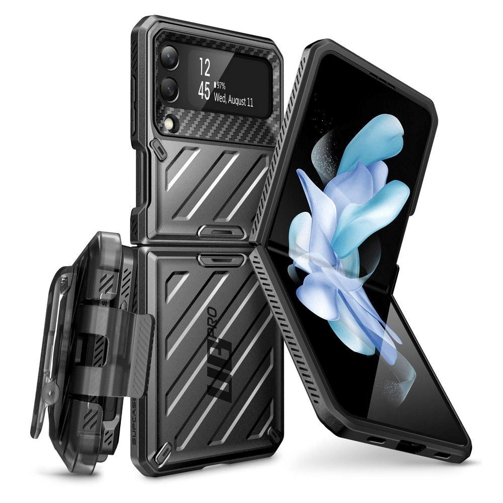 Samsung Galaxy Z Flip4 (5G) SUPCASE Unicorn Beetle Pro Håndverker Deksel - Svart