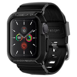 Apple Watch (40/SE/41MM) Spigen Rugged Armor Pro Deksel - Svart