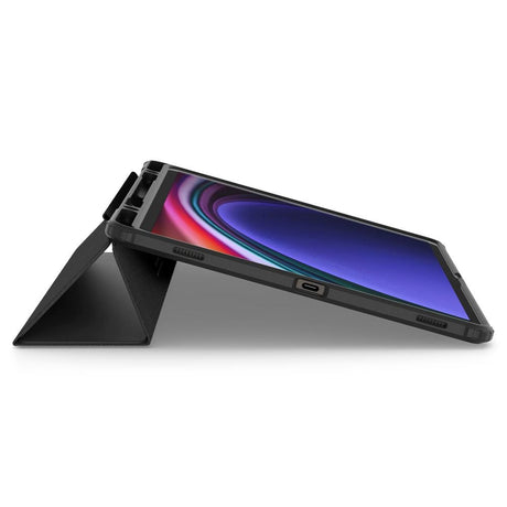 Samsung Galaxy Tab S9+ (Plus) / S10+ (Plus) Spigen Ultra Hybrid Pro Flip Deksel - Gjennomsiktig / Svart