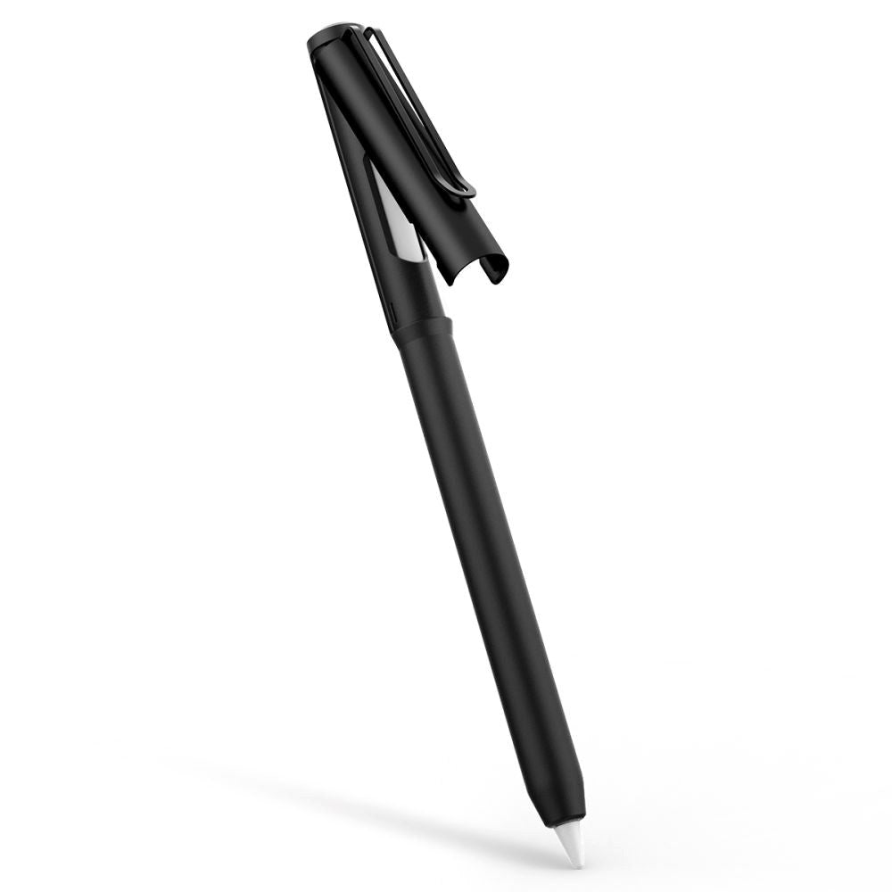 Spigen DA201 Apple Pencil (2) Silikondeksel - Svart