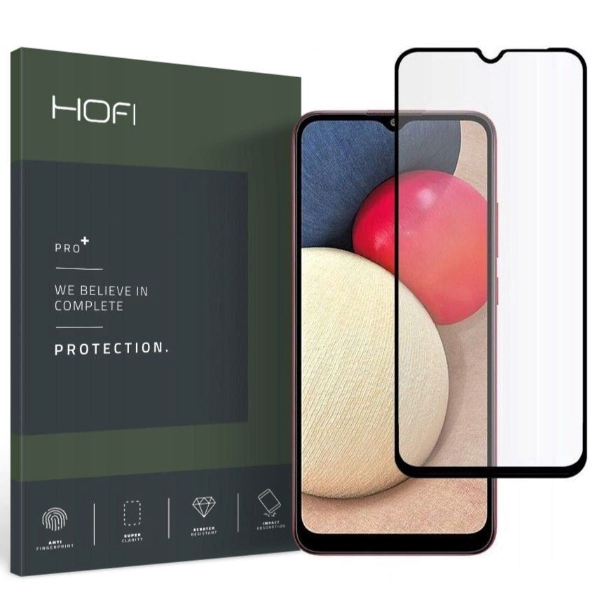 Samsung Galaxy A03s Hofi Premium Pro + Skjermbeskytter - Case Friendly - Svart