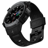 Samsung Galaxy Watch 4 Classic (46mm) SPIGEN Rugged Armor Pro Deksel - TPU Deksel inkl. Stropp - Koksgrå