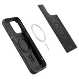 iPhone 15 Pro Max Spigen Mag Armor Deksel - MagSafe Kompatibelt - Matte Black