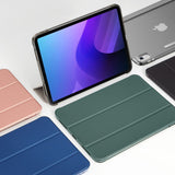 iPad 11" (2025) / iPad 10.9" (2024/2022) ESR Ascend Tri-Fold Flipdeksel - Kunstskinn - Mørkeblå