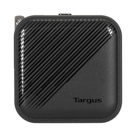 Targus 65W GaN PD Vegglader med USB-C, USB-A og Reiseadaptere - Svart