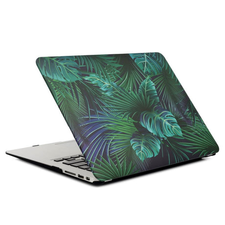 MacBook Air 13 Deksel - Hard Case Jungle Design - Grønn / Blå