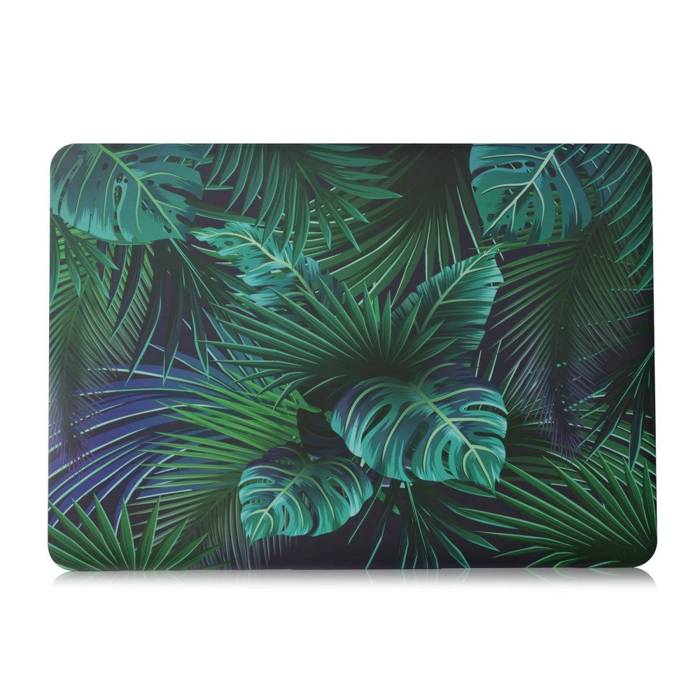 MacBook Air 13 Deksel - Hard Case Jungle Design - Grønn / Blå