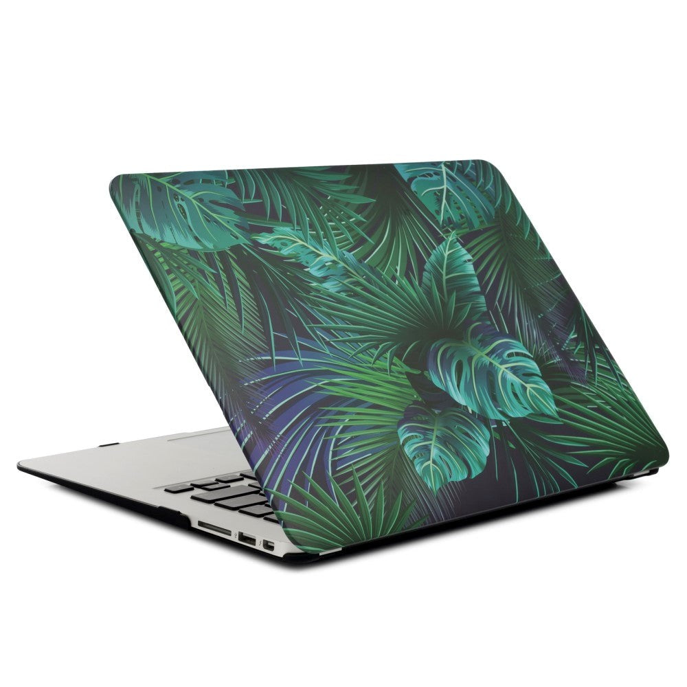 MacBook Air 11 Deksel - Hard Case Jungle Design - Grønn / Blå