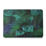 MacBook Air 11 Deksel - Hard Case Jungle Design - Grønn / Blå