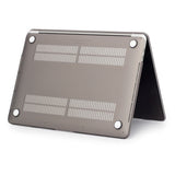 MacBook Air 13 (2018) Hard Case - Deksel - Gjennomsiktig Grå