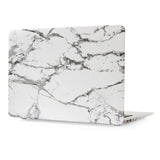 Macbook Pro 13.3 Inch Marble Deksel - Grå/Hvit