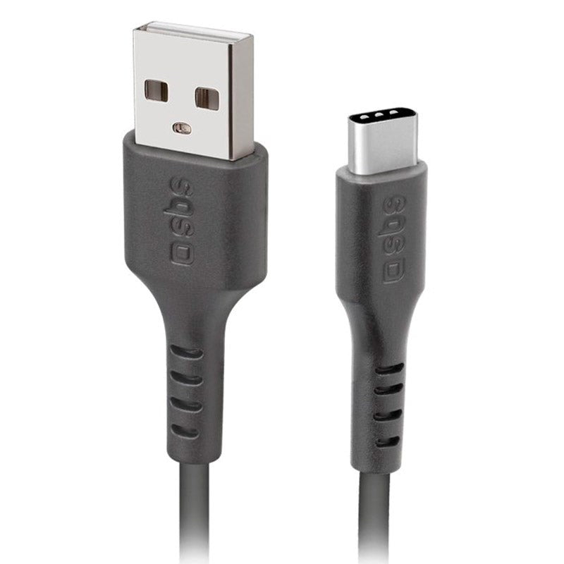 SBS USB-C Kabel - 1.5 Meter - 480 Mbit/s - Svart