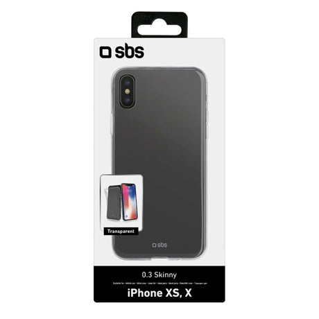 iPhone X / Xs SBS Skinny Deksel - Gjennomsiktig