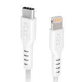 SBS USB-C til Lightning Kabel - 1 Meter - MFI - 20W (PD) - Hvit