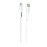 SBS USB-C til Lightning Kabel - 3 Meter - MFI - 480 Mbit/s - Hvit