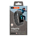 SBS Vital Fit Fitness Tracker m. Søvnsporing og Skritteller - IP67 - Svart