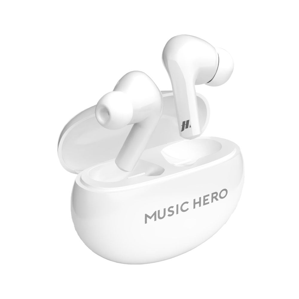 MUSIC HERO X-BEAT True Wireless In-Ear Hodetelefoner - Hvit