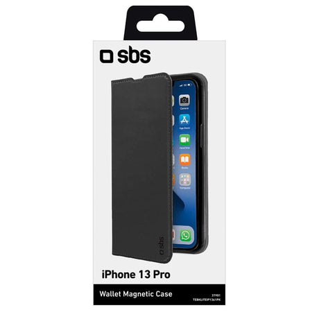 iPhone 13 Pro SBS Wallet Lite Deksel - Svart