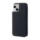iPhone 15 Plus / 14 Plus / 12 Pro Max Puro Folio Flip Deksel med Lommebok - MagSafe Kompatibel - Svart