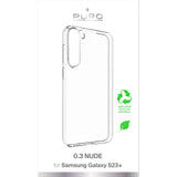 Samsung Galaxy S23+ (Plus) Puro "NUDE" Ultra Slim Plast Bakdeksel 0.3mm - Gjennomsiktig