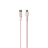 PURO Soft USB-C til USB-C Kabel 1.5m - Rosa