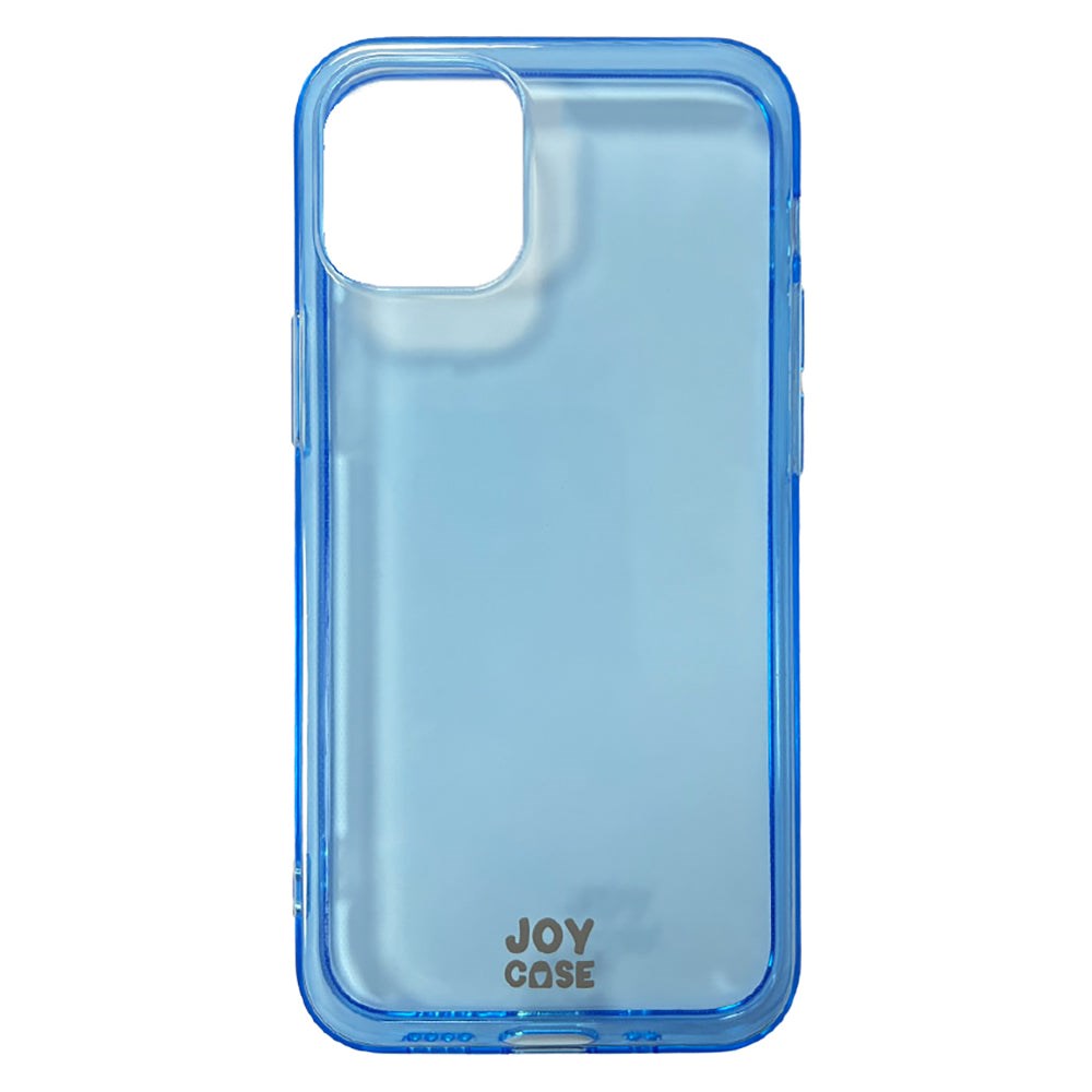 iPhone 12 Mini Joy Case Fleksibelt Plast Deksel - Gjennomsiktig / Blå