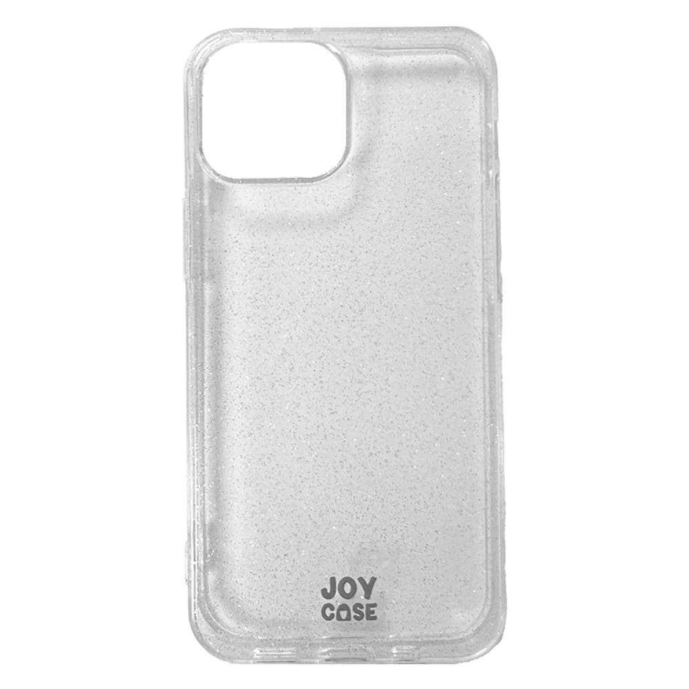 iPhone 13 Mini Joy Case Fleksibelt Plast Deksel med Glimmer - Gjennomsiktig / Sølv