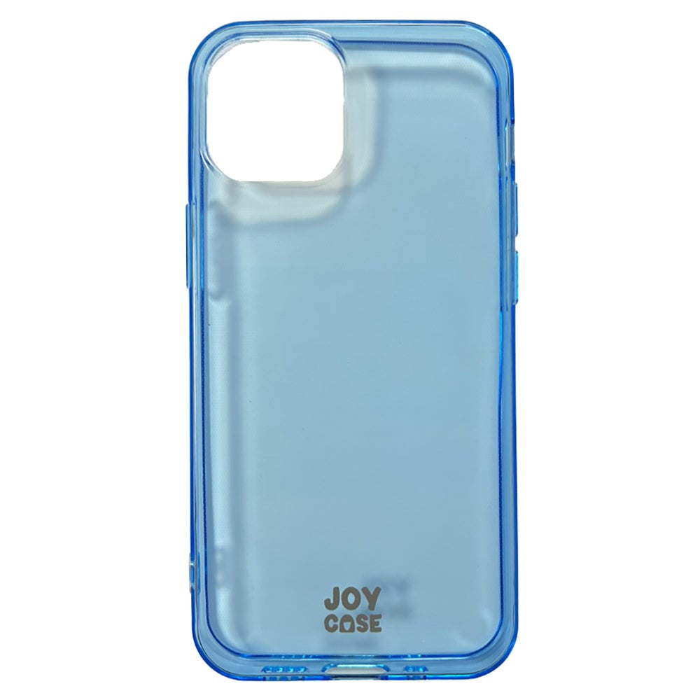 iPhone 13 Mini Joy Case Fleksibelt Plast Deksel - Gjennomsiktig / Blå