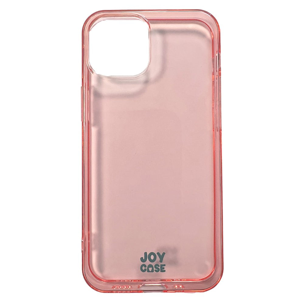 iPhone 13 Mini Joy Case Fleksibelt Plast Deksel - Gjennomsiktig / Pink