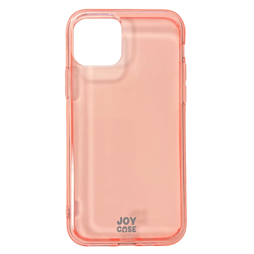 iPhone 11 Pro Joy Case Fleksibelt Plast Deksel - Gjennomsiktig / Pink