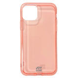 iPhone 11 Pro Joy Case Fleksibelt Plast Deksel - Gjennomsiktig / Pink