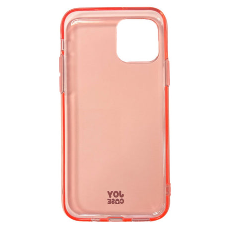 iPhone 11 Pro Joy Case Fleksibelt Plast Deksel - Gjennomsiktig / Pink