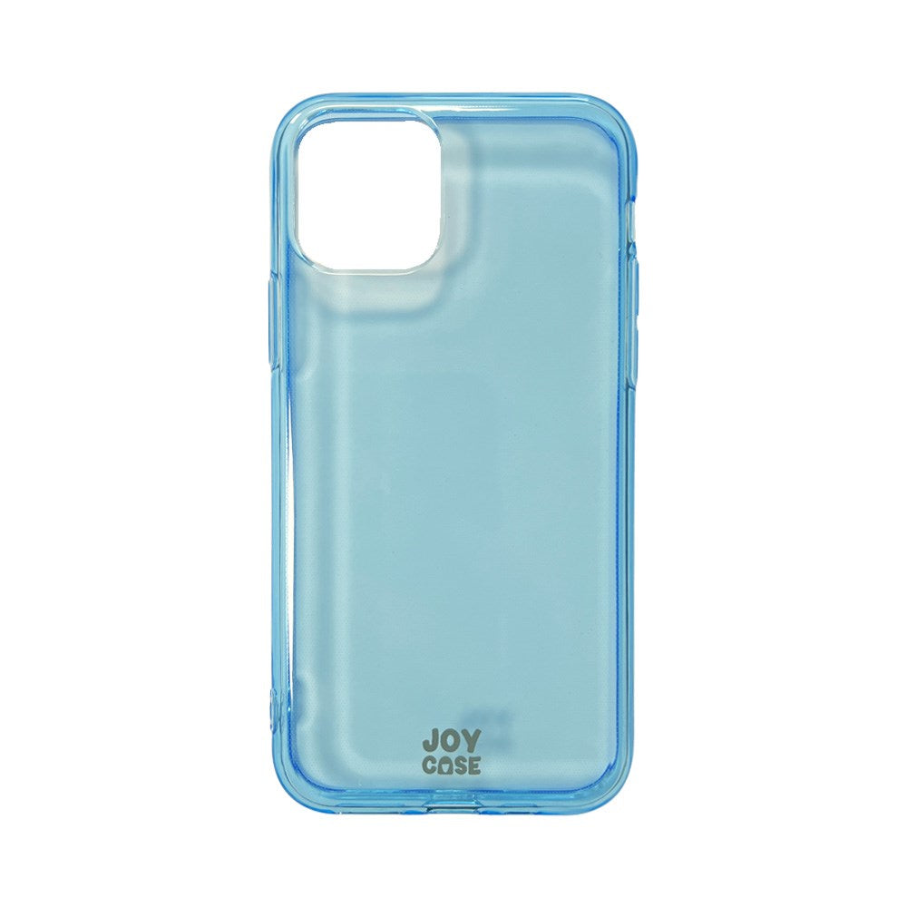 iPhone 11 Joy Case Fleksibelt Plast Deksel - Gjennomsiktig / Blå