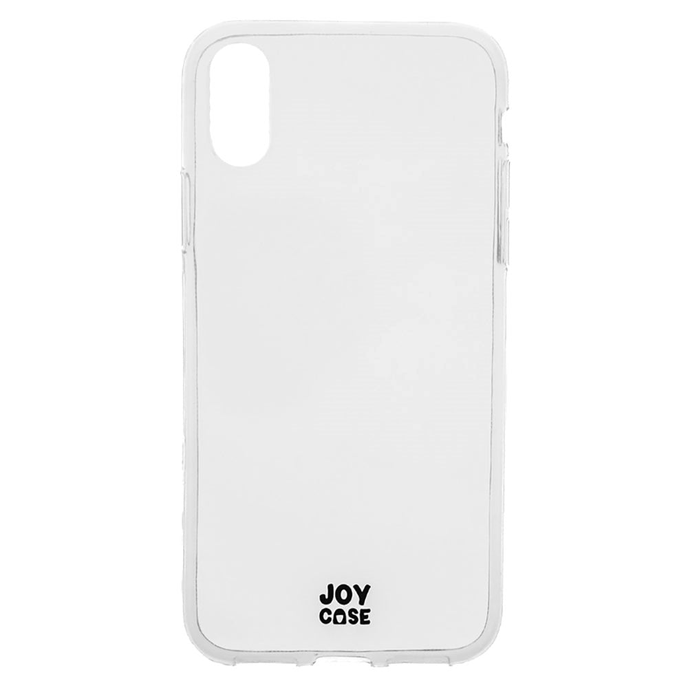 iPhone X / Xs Joy Case Fleksibelt Plast Deksel - Gjennomsiktig