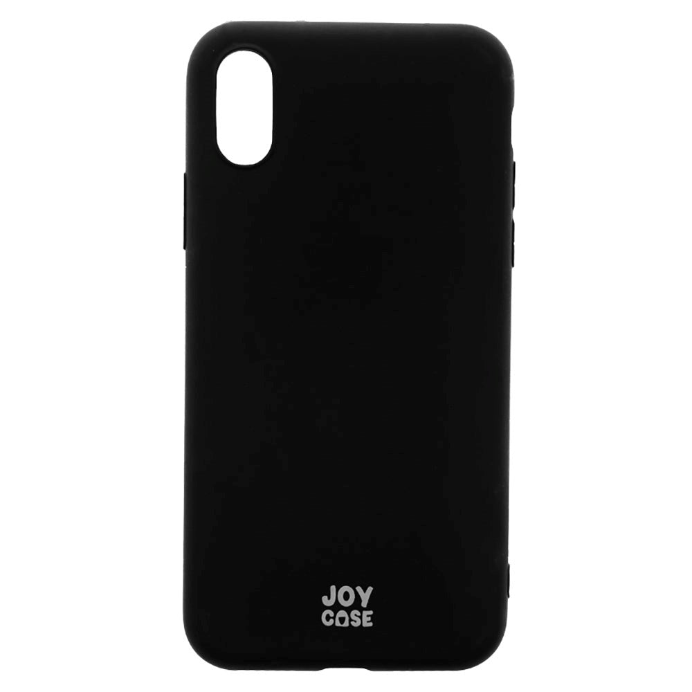 iPhone X / Xs Joy Case Fleksibelt Plast Deksel - Svart