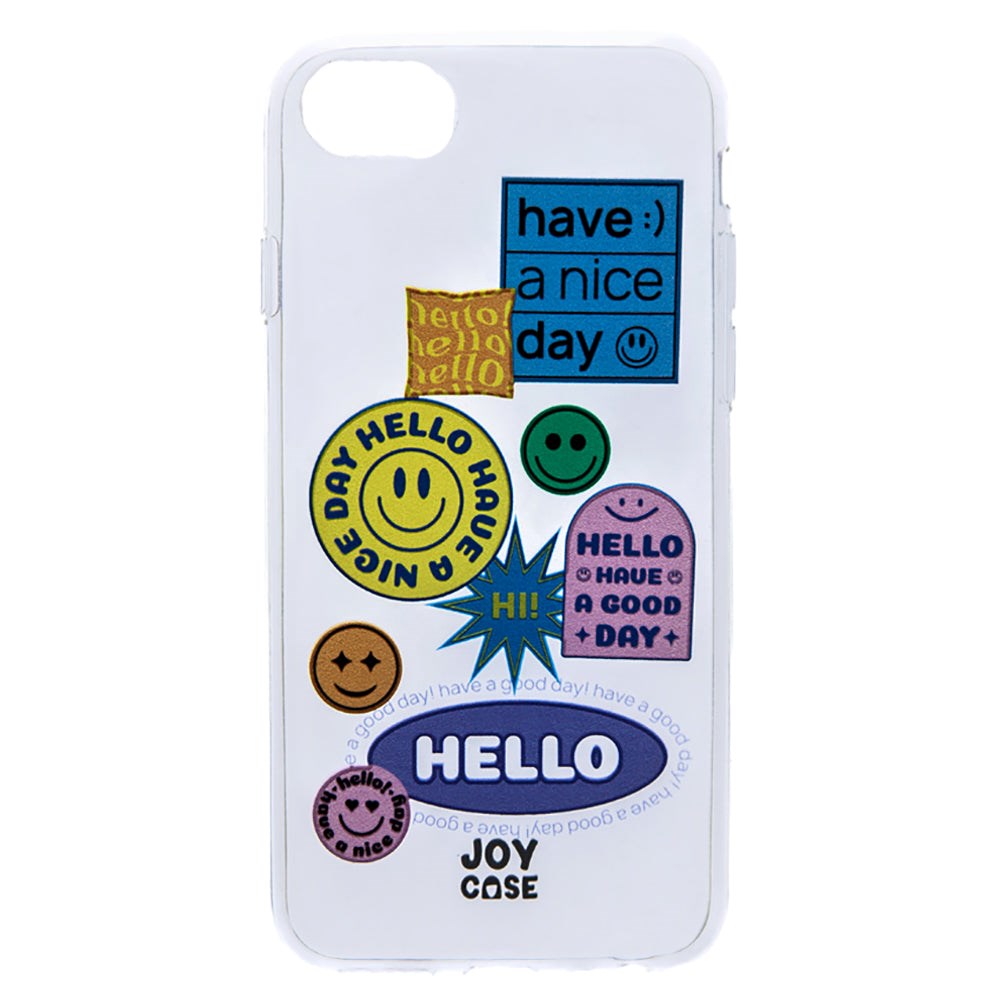 iPhone SE (2022 / 2020) / 8 / 7 Joy Case Fleksibelt Plast Deksel m. Trykk - "Nice Day"