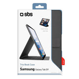 SBS Samsung Galaxy Tab S9 Book Pro Case - Svart