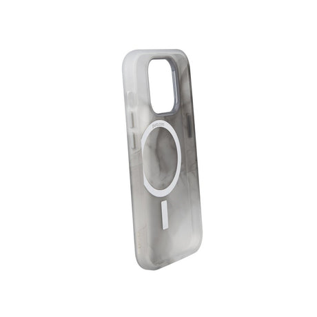 iPhone 15 Pro Max Puro AQUA Fleksibelt Plast Deksel - MagSafe Kompatibel - Grå
