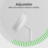 SBS Qi2 2-i-1 Magnetisk Trådløs Lader - MagSafe Kompatibel - Hvit