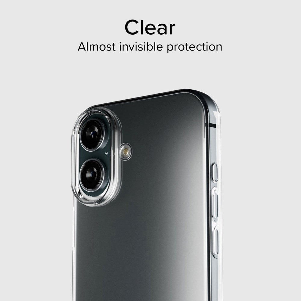 iPhone 16 SBS Skinny Deksel - Gjennomsiktig