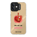 Case&Me - Emily in Paris iPhone 16 Plus Deksel - Paris Love Keychain