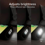 SBS 15W 2-i-1 Trådløs Lader m. Vekkerklokke - Svart