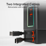 SBS 6-i-1 Trådløs Ladedokk - MagSafe Kompatibel - Svart