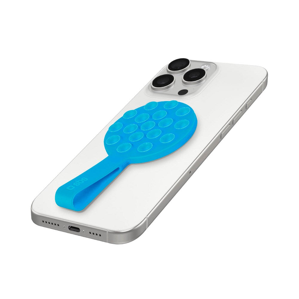 SBS Silikon Sugekopp Mobilholder - MagSafe Kompatibel - Blå