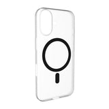 iPhone 17 PURO LITE MAG Hybrid Deksel - MagSafe Kompatibel - Gjennomsiktig / Svart