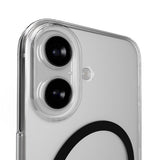 iPhone 17 PURO LITE MAG Hybrid Deksel - MagSafe Kompatibel - Gjennomsiktig / Svart