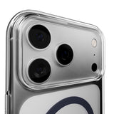 iPhone 17 Pro Max PURO LITE MAG Hybrid Deksel - MagSafe Kompatibel - Gjennomsiktig / Blå