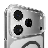 iPhone 17 Pro PURO LITE MAG Hybrid Deksel - MagSafe Kompatibel - Gjennomsiktig / Grå