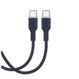 Puro ICON USB-C til USB-C-Kabel med 25W – 1,5m – Mørk Blå