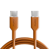 Puro ICON USB-C til USB-C-Kabel med 25W – 1,5m – Oransje